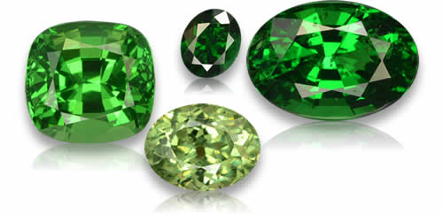 店铺 绿色石榴石 宝石