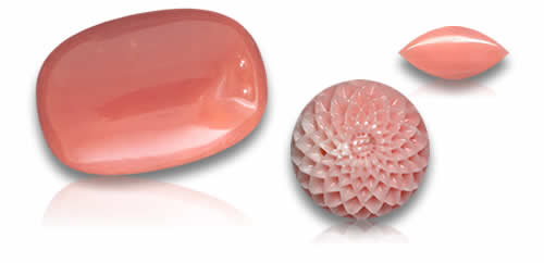 店铺 粉红珊瑚 宝石