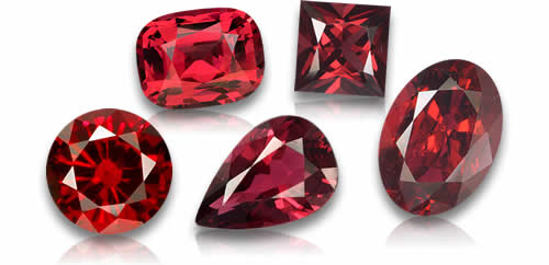 店铺 红色尖晶石 宝石