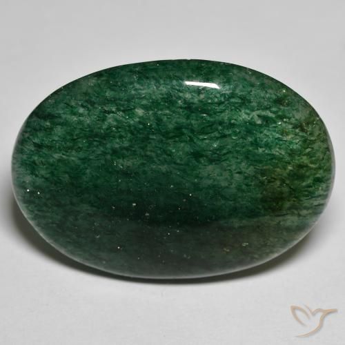 15.61 克拉绿色东陵宝石| 椭圆形切割| 21.7 x 13.7 mm | GemSelect