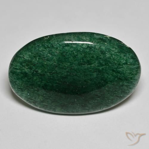 23.62 克拉绿色东陵宝石| 椭圆形切割| 29.3 x 18.9 mm | GemSelect