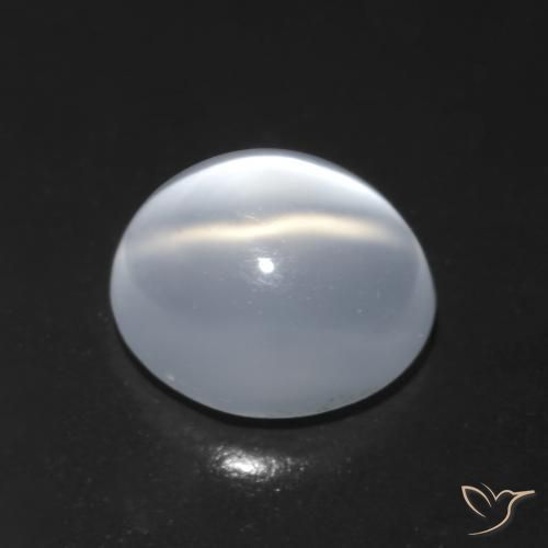 1.42 克拉椭圆形猫眼月光石| 7.5 x 6.7 mm | GemSelect