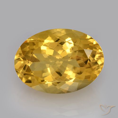黄水晶宝石：天然黄水晶宝石出售| GemSelect