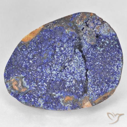 19.67 克拉奇形德鲁兹蓝铜矿宝石| 22.8 x 21 mm | GemSelect