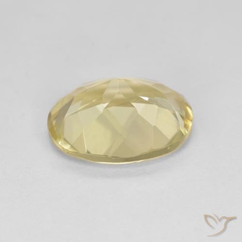 2.53 克拉椭圆形切割金色绿柱石宝石| 10 x 8.1 mm | GemSelect