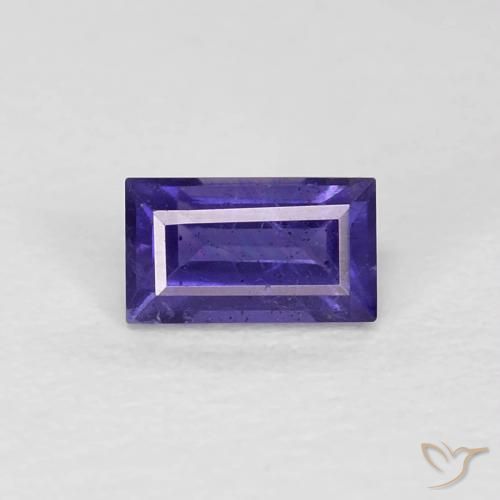 0.32 克拉长方形切割堇青石宝石| 5.1 x 2.9 mm | GemSelect