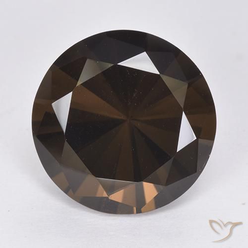 9.78 克拉钻石切割烟晶宝石| 14.4 mm | GemSelect