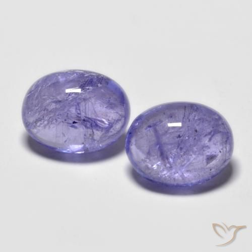 2.94 克拉蓝色坦桑石宝石| 椭圆形松散坦桑石来自坦桑尼亚| 天然宝石 