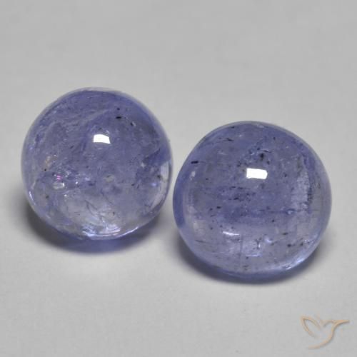 2.19 克拉紫罗兰坦桑石宝石| 椭圆形松散坦桑石来自坦桑尼亚| 天然宝石 