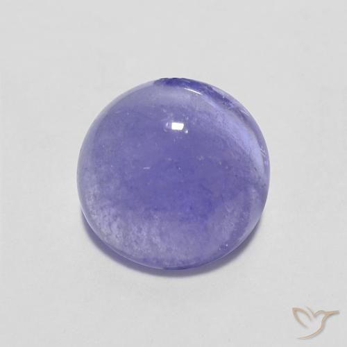 1.3 克拉紫罗兰坦桑石宝石| 圆形松散坦桑石来自坦桑尼亚| 天然宝石, ID 
